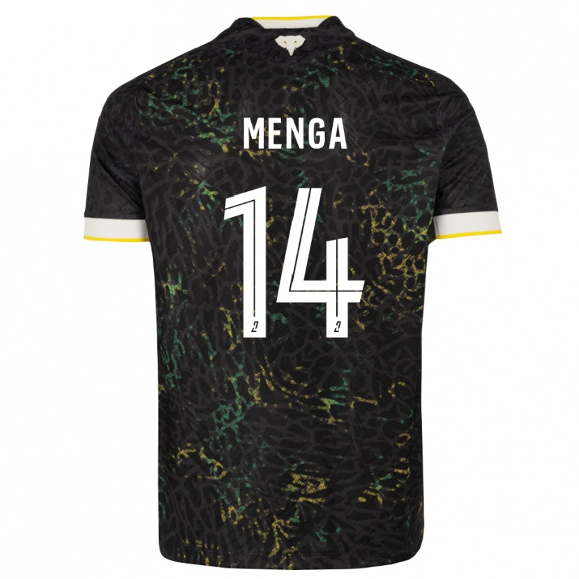 Danxen Dames Marlone Menga #14 Zwart Wit Geel Uitshirt Uittenue 2026/27 T-Shirt België
