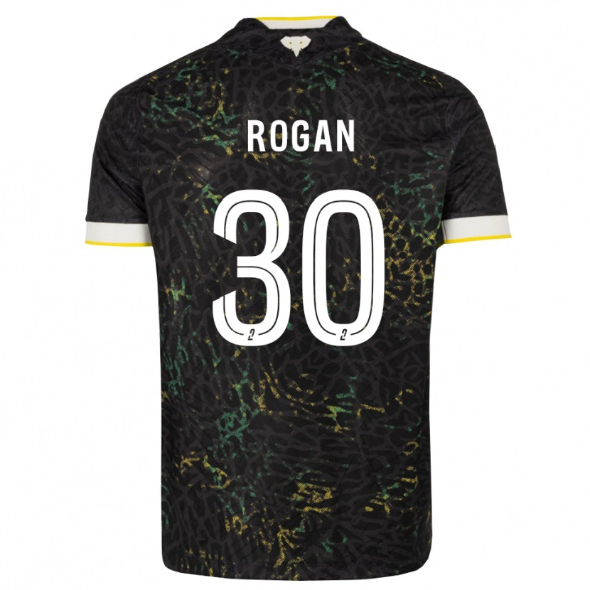 Danxen Dames Manja Rogan #30 Zwart Wit Geel Uitshirt Uittenue 2026/27 T-Shirt België