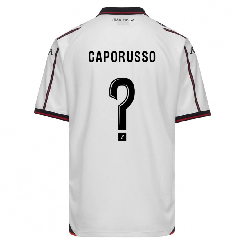 Danxen Dames Otis Caporusso #0 Zwart Wit Uitshirt Uittenue 2026/27 T-Shirt België