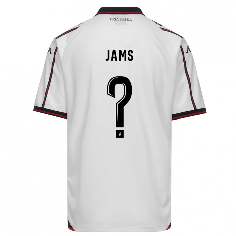 Danxen Dames Dylan Jams #0 Zwart Wit Uitshirt Uittenue 2026/27 T-Shirt België