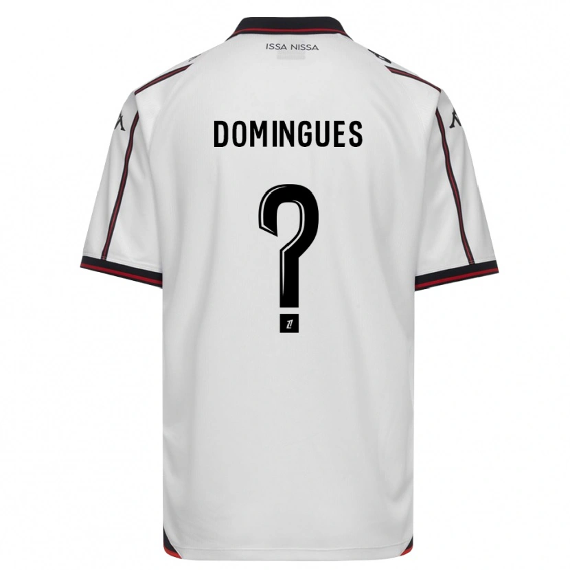 Danxen Dames Lorenzo Domingues #0 Zwart Wit Uitshirt Uittenue 2026/27 T-Shirt België