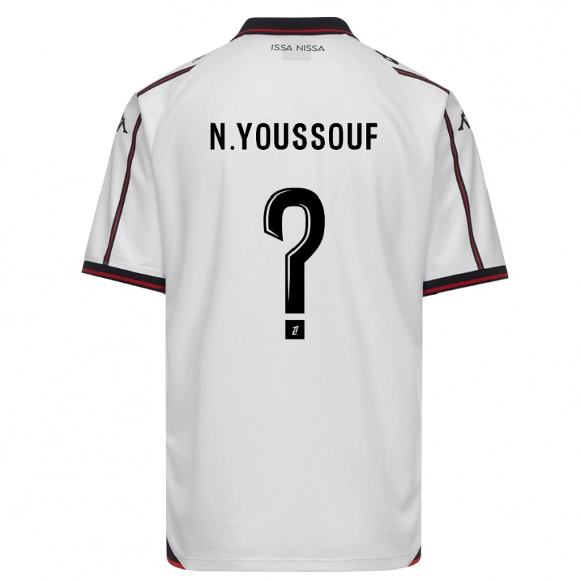 Danxen Dames Naké Youssouf #0 Zwart Wit Uitshirt Uittenue 2026/27 T-Shirt België