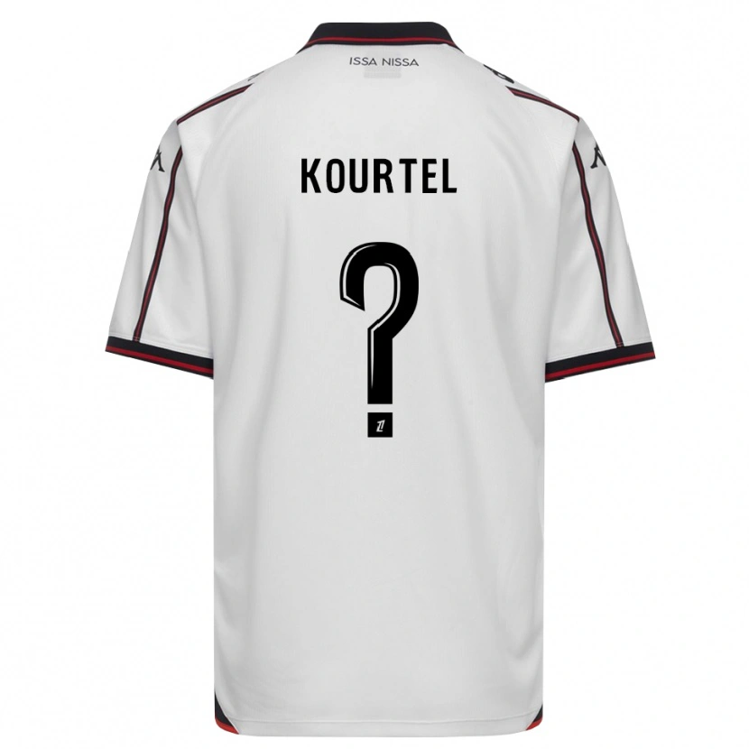 Danxen Dames Kaïs Kourtel #0 Zwart Wit Uitshirt Uittenue 2026/27 T-Shirt België