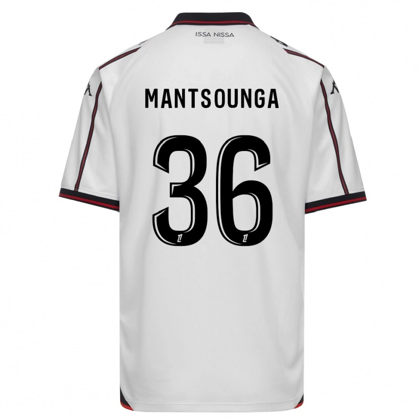 Danxen Dames Brad-Hamilton Mantsounga #36 Zwart Wit Uitshirt Uittenue 2026/27 T-Shirt België