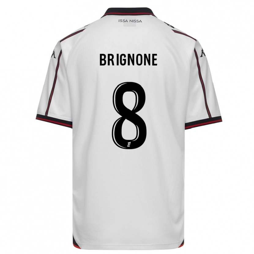 Danxen Dames Millan Brignone #8 Zwart Wit Uitshirt Uittenue 2026/27 T-Shirt België