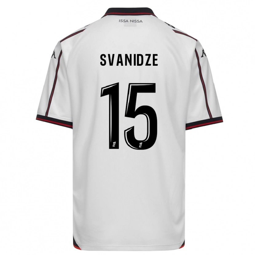 Danxen Dames Andria Svanidze #15 Zwart Wit Uitshirt Uittenue 2026/27 T-Shirt België