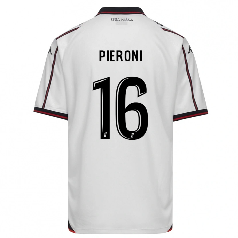 Danxen Dames Dorian Pieroni #16 Zwart Wit Uitshirt Uittenue 2026/27 T-Shirt België