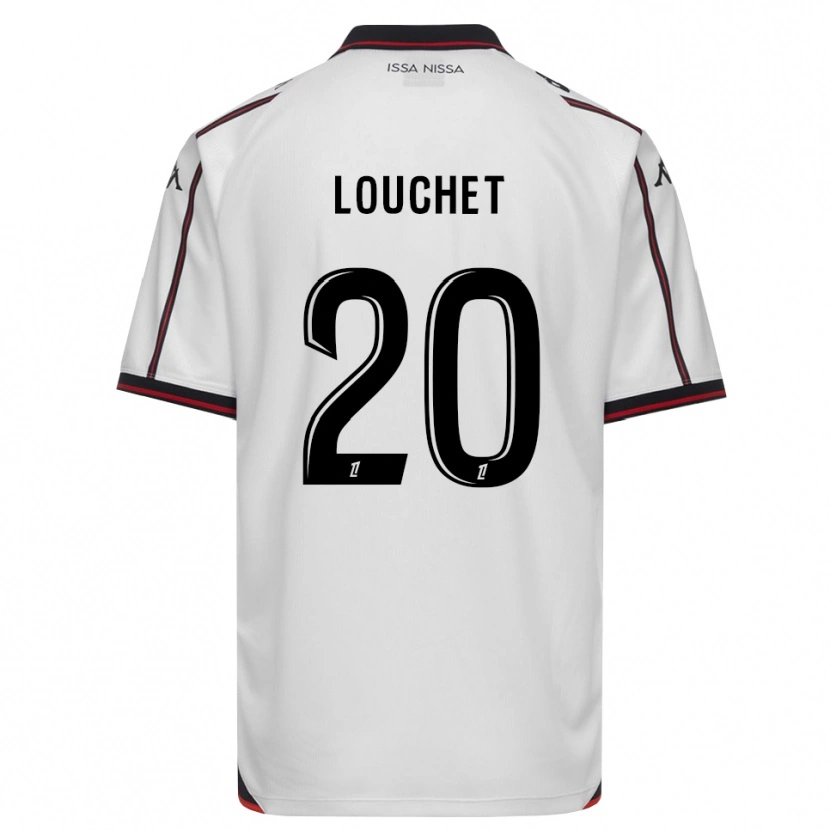 Danxen Dames Tom Louchet #20 Zwart Wit Uitshirt Uittenue 2026/27 T-Shirt België