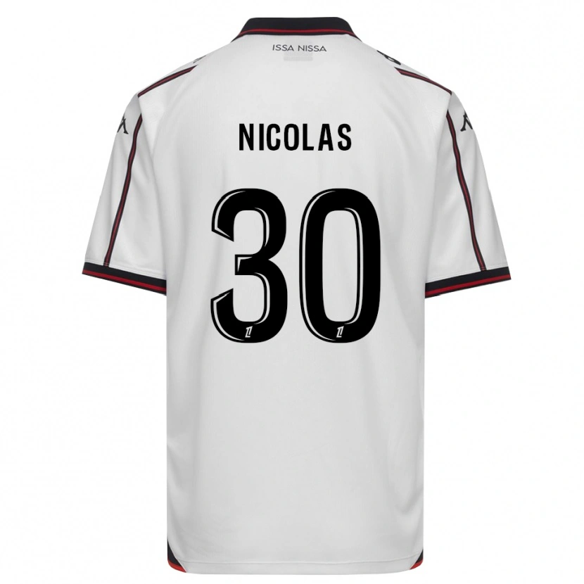 Danxen Dames Lina-Lou Nicolas #30 Zwart Wit Uitshirt Uittenue 2026/27 T-Shirt België