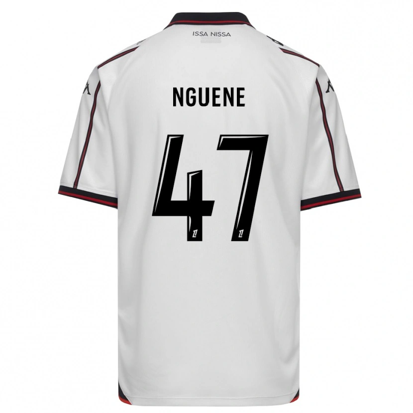 Danxen Dames Bernard Nguene #47 Zwart Wit Uitshirt Uittenue 2026/27 T-Shirt België
