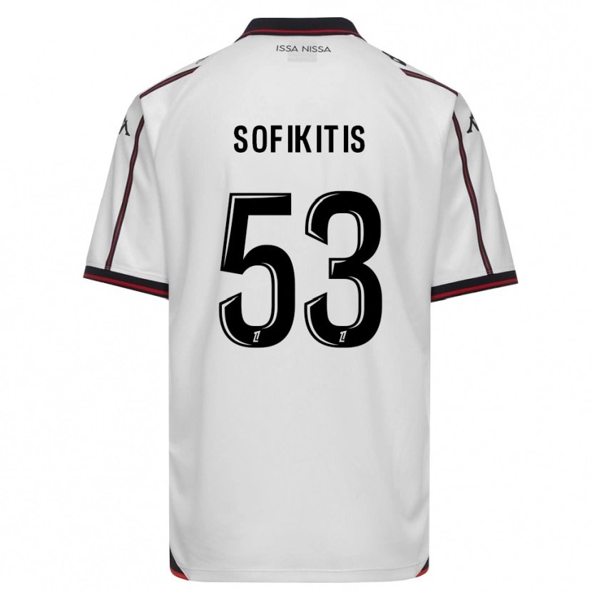 Danxen Dames Yanis Sofikitis #53 Zwart Wit Uitshirt Uittenue 2026/27 T-Shirt België