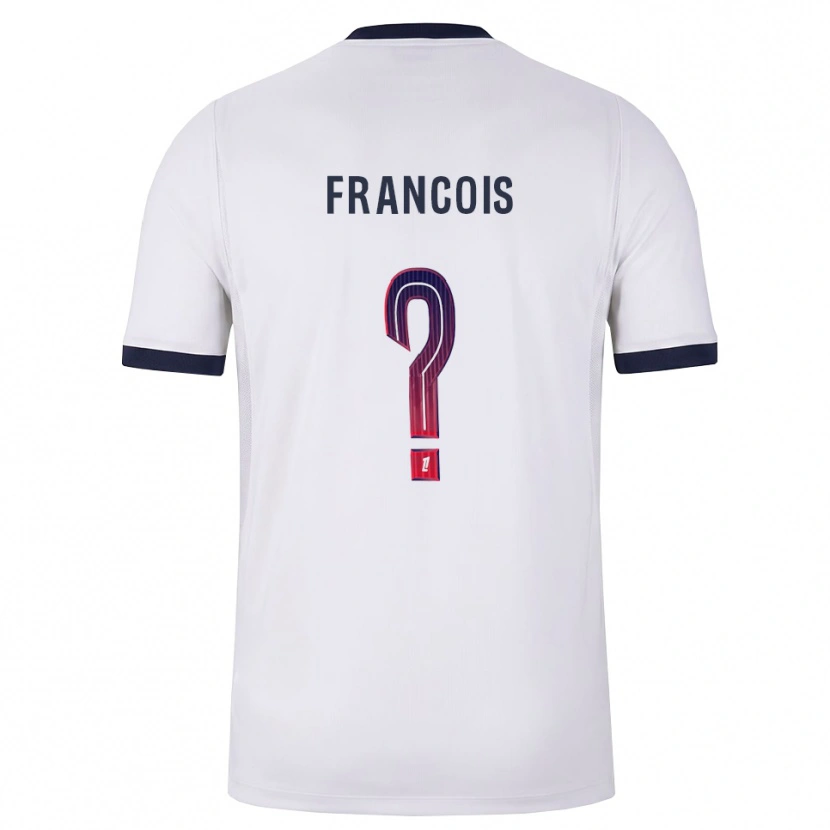 Danxen Dames Oriane Jean-Francois #0 Wit Zwart Rood Uitshirt Uittenue 2026/27 T-Shirt België