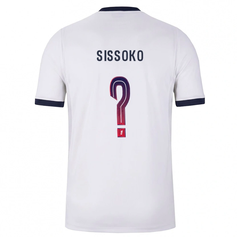 Danxen Dames Nassiama Sissoko #0 Wit Zwart Rood Uitshirt Uittenue 2026/27 T-Shirt België
