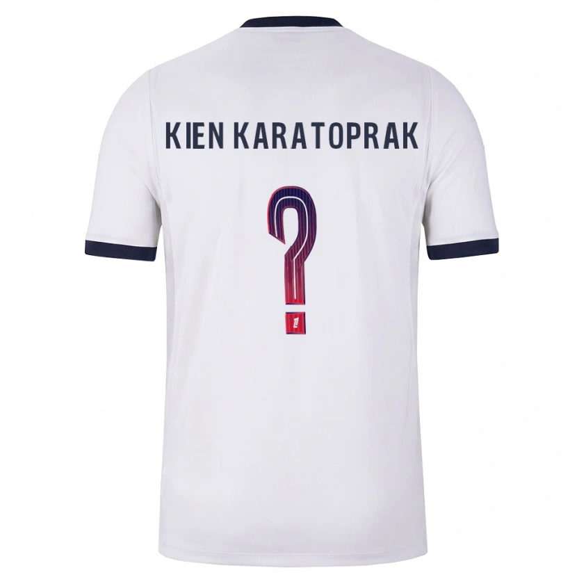Danxen Dames Kenan Kien Karatoprak #0 Wit Zwart Rood Uitshirt Uittenue 2026/27 T-Shirt België