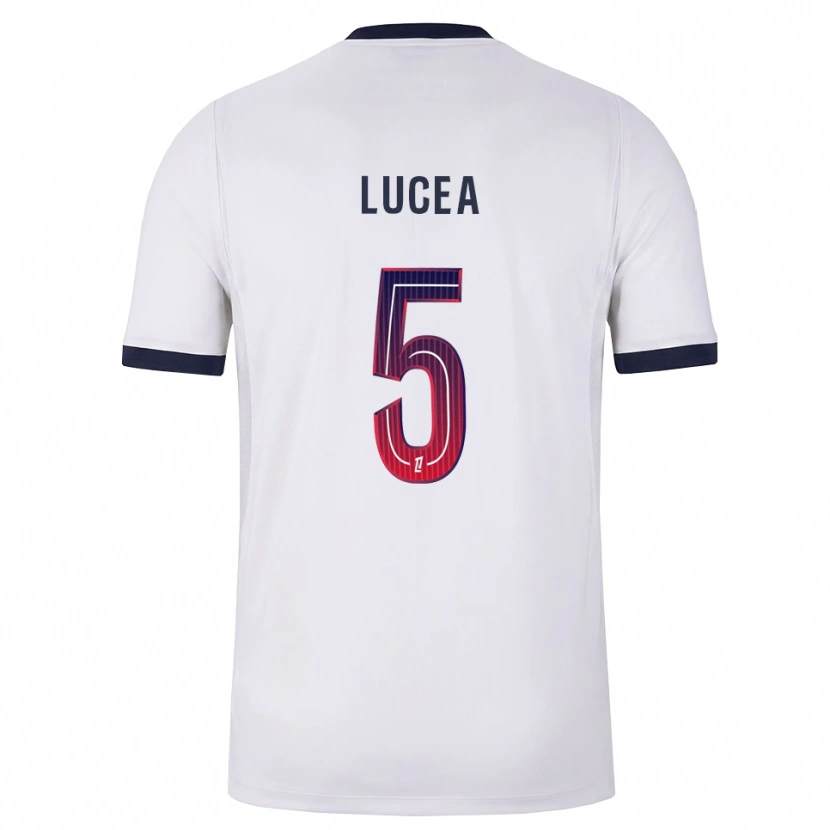 Danxen Dames Dimitri Lucea #5 Wit Zwart Rood Uitshirt Uittenue 2026/27 T-Shirt België