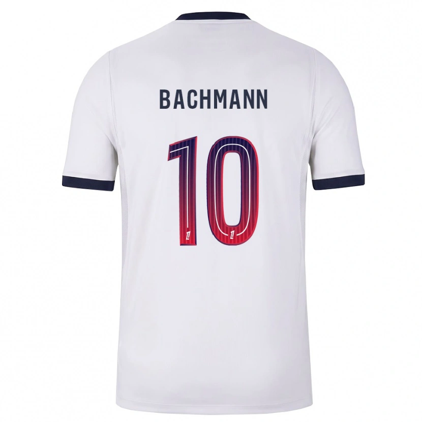 Danxen Dames Ramona Bachmann #10 Wit Zwart Rood Uitshirt Uittenue 2026/27 T-Shirt België