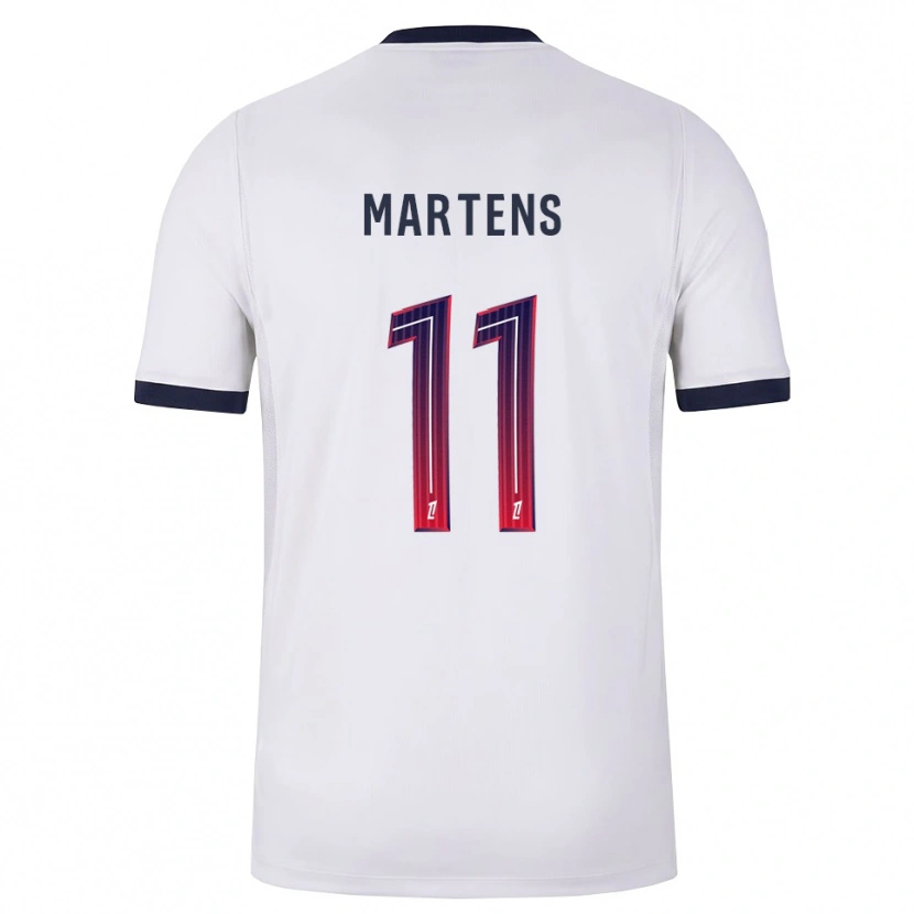 Danxen Dames Lieke Martens #11 Wit Zwart Rood Uitshirt Uittenue 2026/27 T-Shirt België