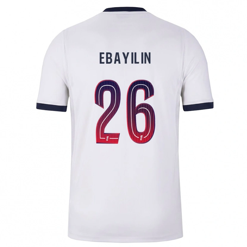 Danxen Dames Anaïs Ebayilin #26 Wit Zwart Rood Uitshirt Uittenue 2026/27 T-Shirt België
