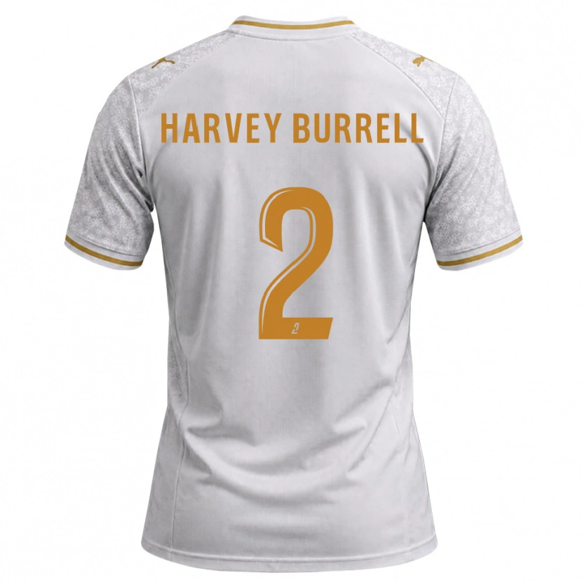 Danxen Dames Ezeckiel Zola Ngundu #2 Wit Grijs Goudenrood Uitshirt Uittenue 2026/27 T-Shirt België