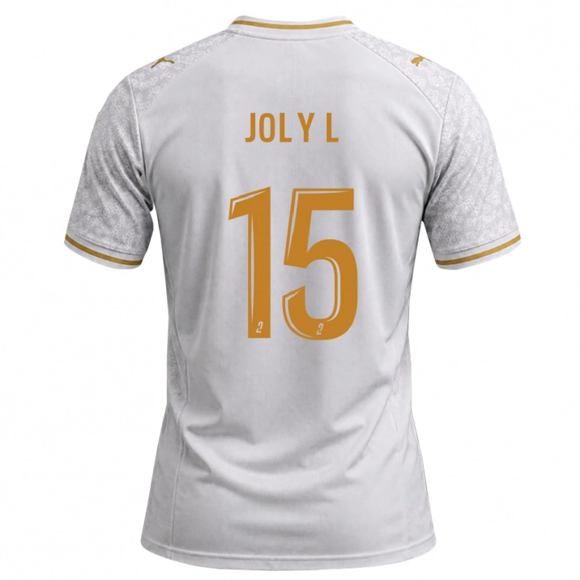 Danxen Dames Lou Ann Joly #15 Wit Grijs Goudenrood Uitshirt Uittenue 2026/27 T-Shirt België