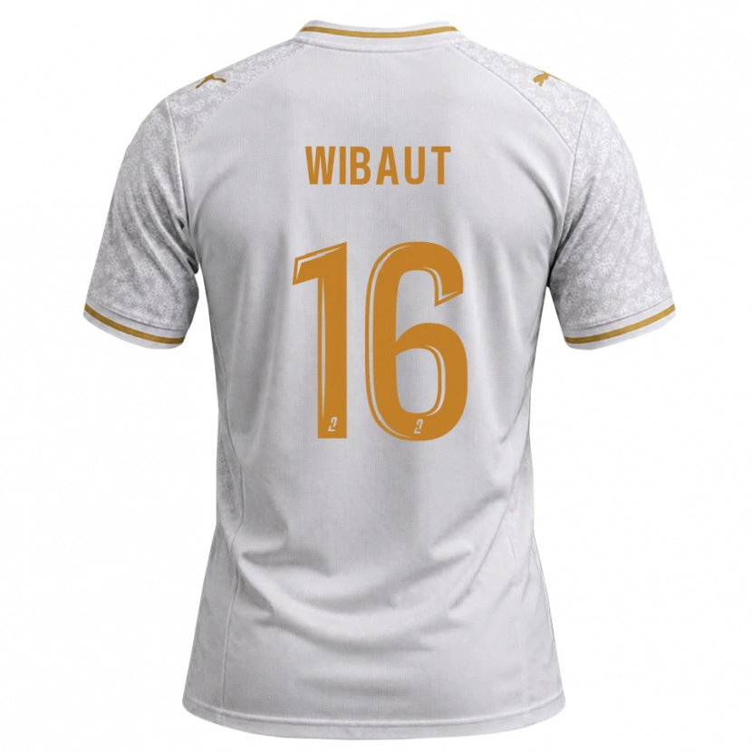 Danxen Dames Clara Wibaut #16 Wit Grijs Goudenrood Uitshirt Uittenue 2026/27 T-Shirt België
