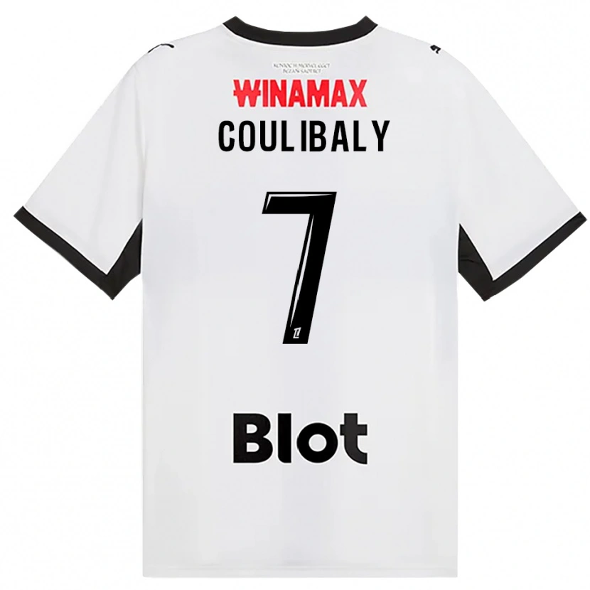 Danxen Dames Boukary Coulibaly #7 Zwart Wit Rood Uitshirt Uittenue 2026/27 T-Shirt België