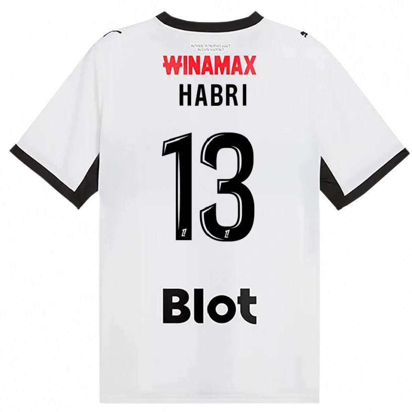 Danxen Dames Issa Habri #13 Zwart Wit Rood Uitshirt Uittenue 2026/27 T-Shirt België