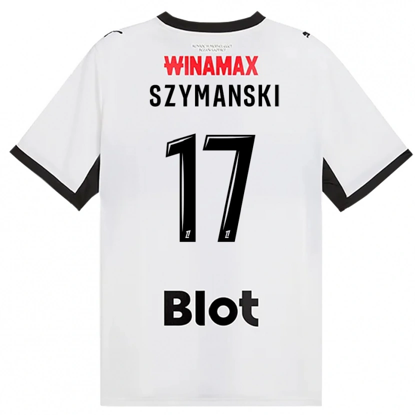 Danxen Dames Sebastian Szymanski #17 Zwart Wit Rood Uitshirt Uittenue 2026/27 T-Shirt België