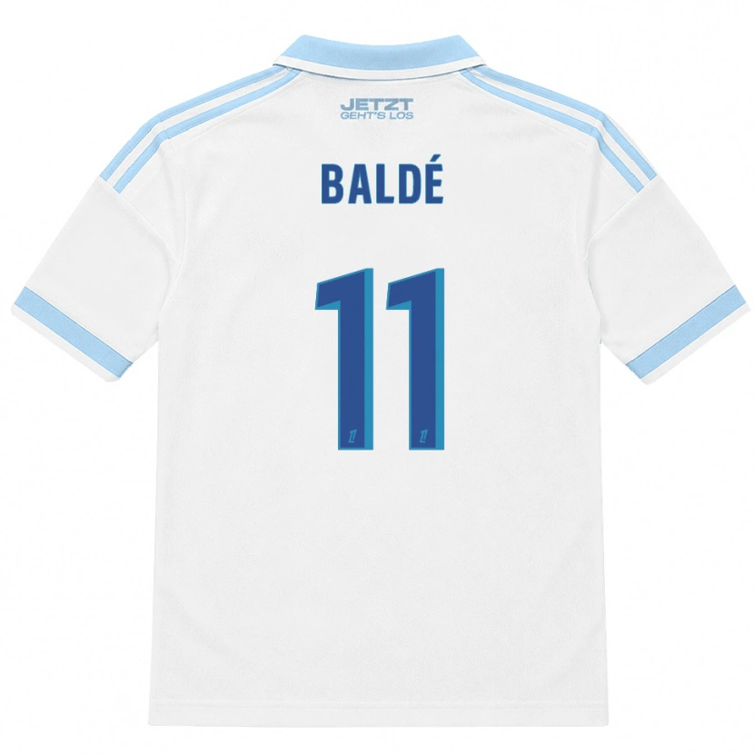 Danxen Dames Fatoumata Baldé #11 Licht Hemelsblauw Wit Rood Uitshirt Uittenue 2026/27 T-Shirt België