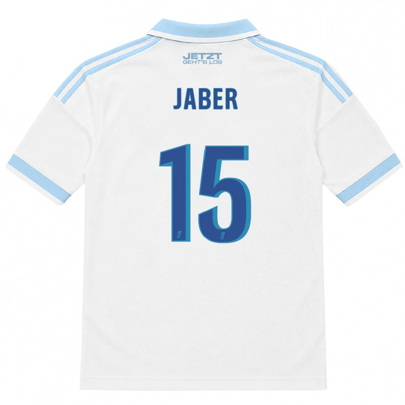 Danxen Dames Wissem Jaber #15 Licht Hemelsblauw Wit Rood Uitshirt Uittenue 2026/27 T-Shirt België