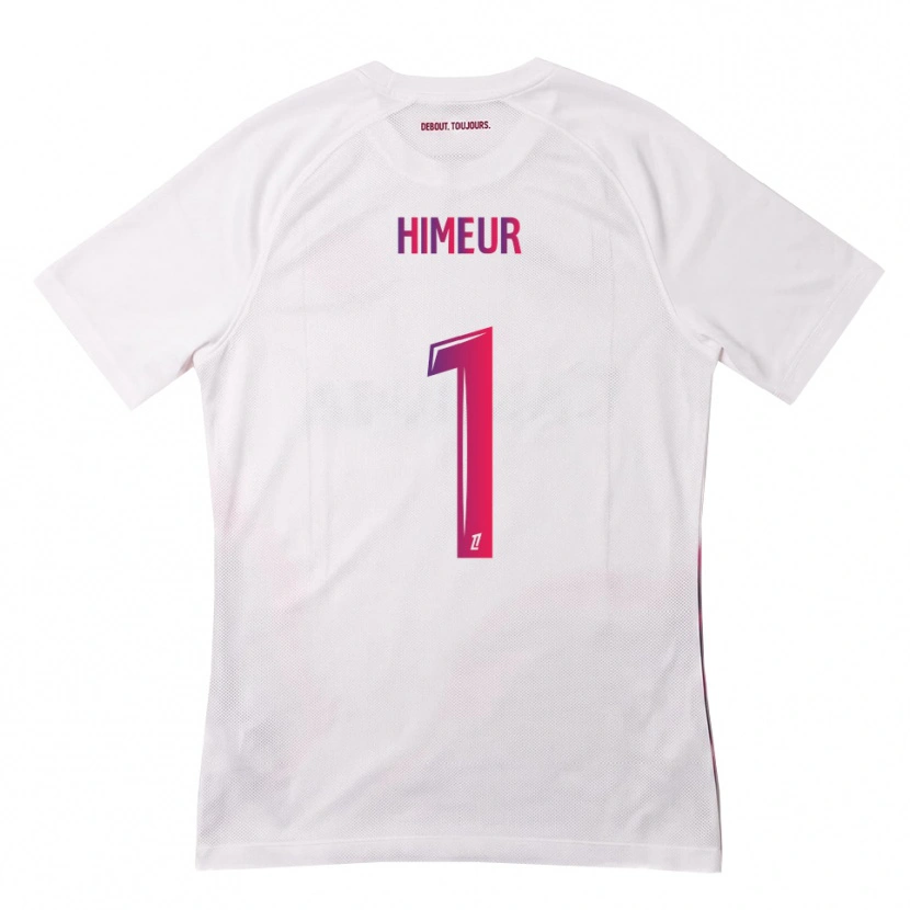 Danxen Dames Thomas Himeur #1 Wit Roze Paars Uitshirt Uittenue 2026/27 T-Shirt België