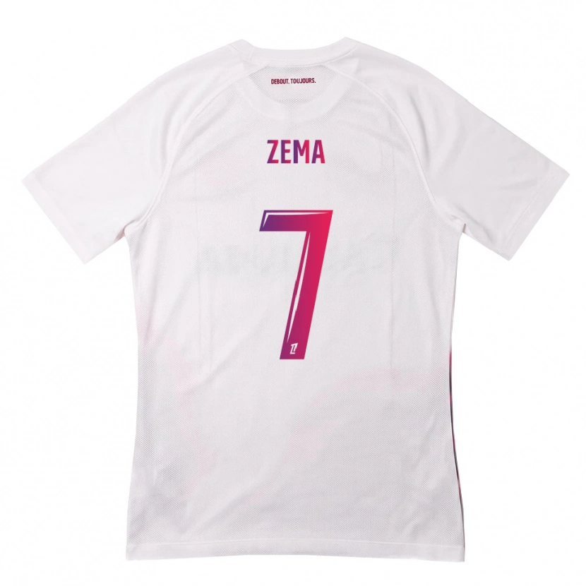Danxen Dames Darris Zema #7 Wit Roze Paars Uitshirt Uittenue 2026/27 T-Shirt België