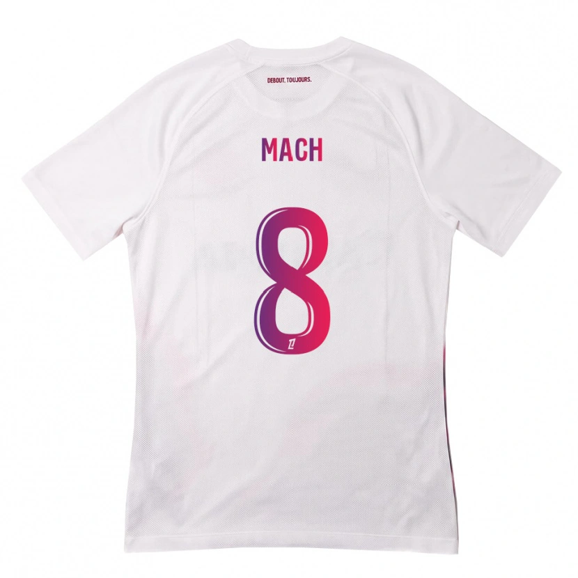 Danxen Dames Mattéo Mach #8 Wit Roze Paars Uitshirt Uittenue 2026/27 T-Shirt België