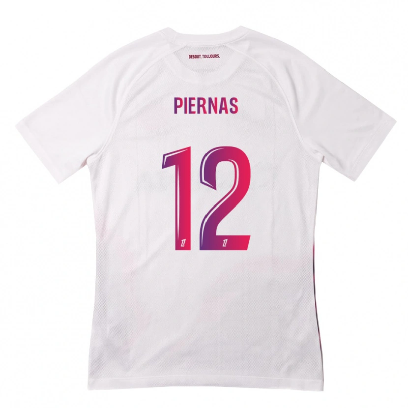 Danxen Dames Gaëtan Bakhouche Piernas #12 Wit Roze Paars Uitshirt Uittenue 2026/27 T-Shirt België