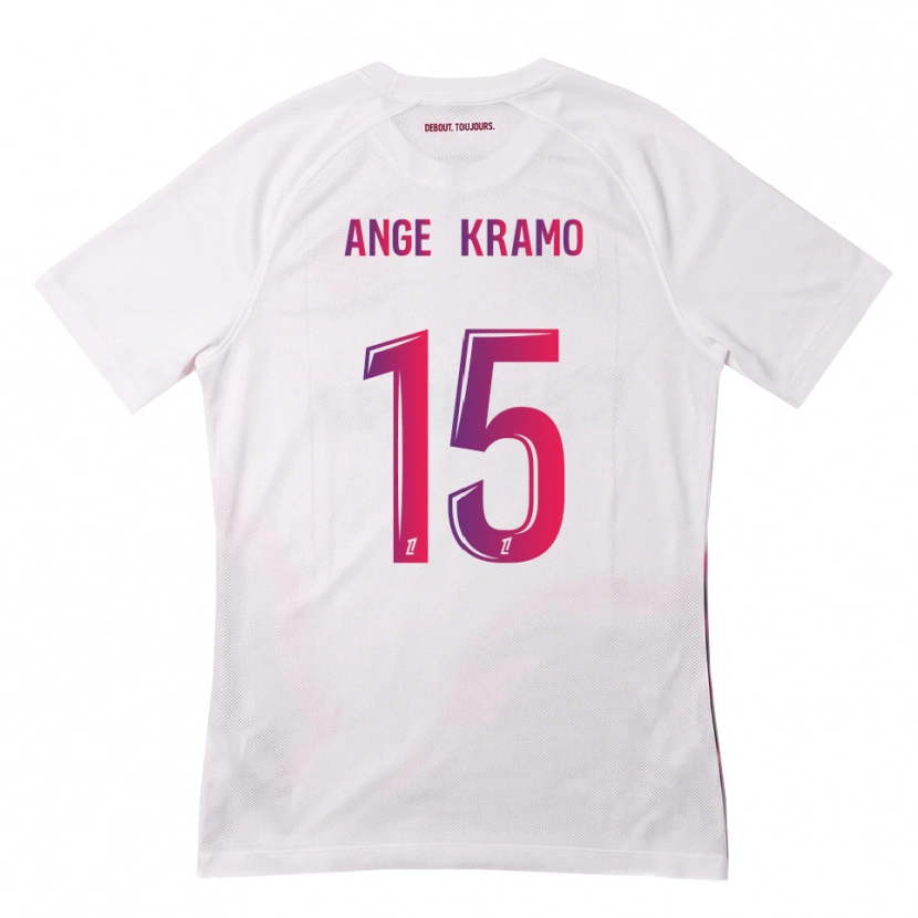 Danxen Dames Marie Ange Kramo #15 Wit Roze Paars Uitshirt Uittenue 2026/27 T-Shirt België