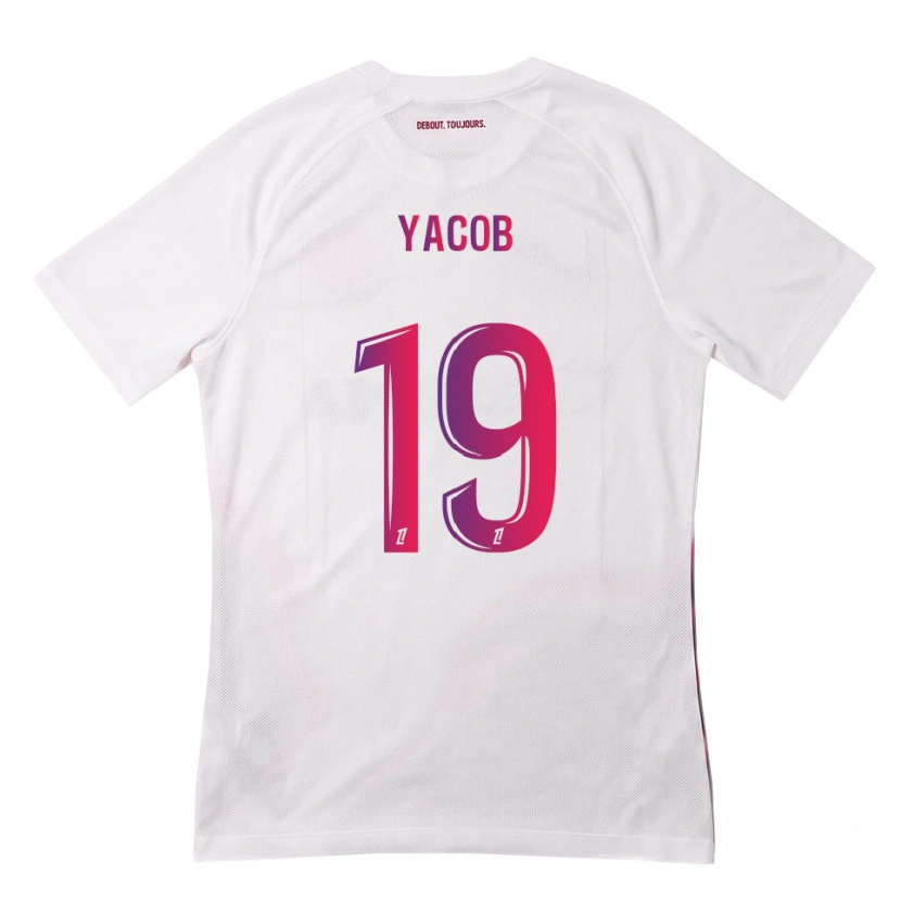 Danxen Dames Ilana Yacob #19 Wit Roze Paars Uitshirt Uittenue 2026/27 T-Shirt België