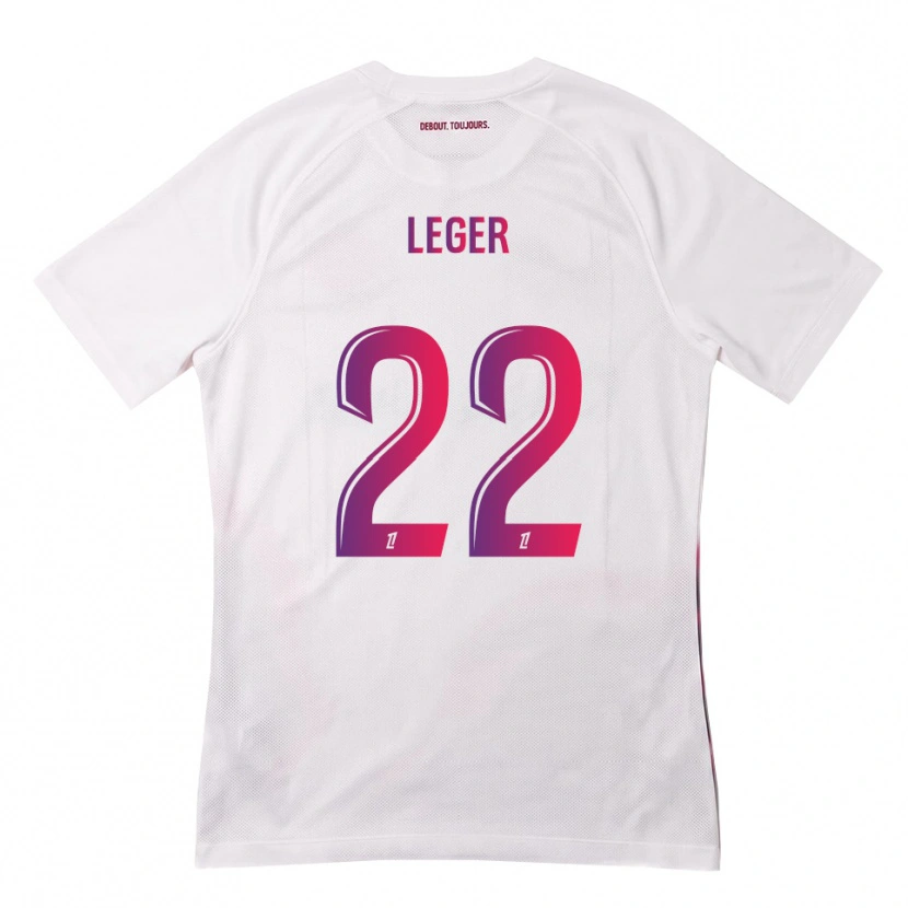 Danxen Dames Christelle Léger #22 Wit Roze Paars Uitshirt Uittenue 2026/27 T-Shirt België