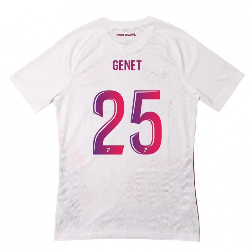Danxen Dames Marine Genet #25 Wit Roze Paars Uitshirt Uittenue 2026/27 T-Shirt België