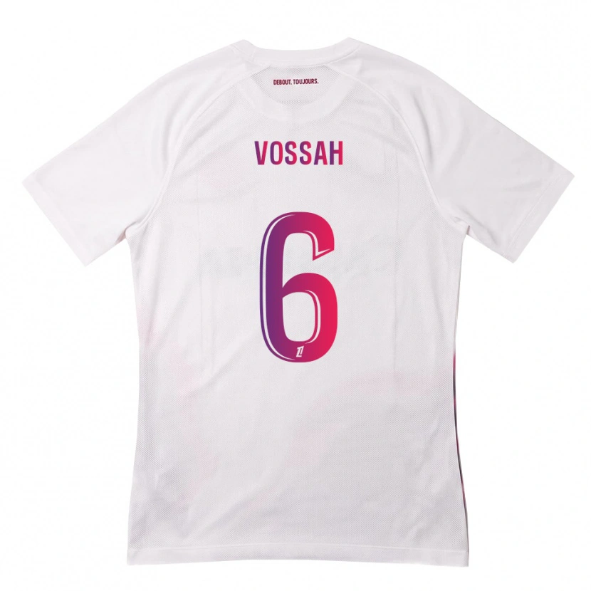Danxen Dames Alexis Vossah #6 Wit Roze Paars Uitshirt Uittenue 2026/27 T-Shirt België