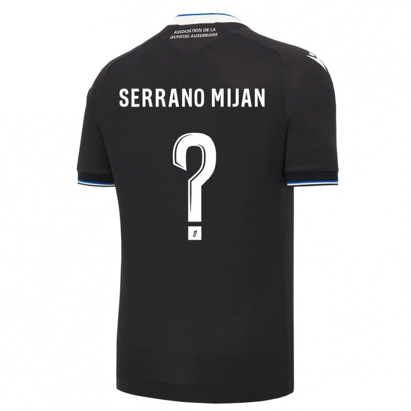 Danxen Dames Joye Serrano Mijan #0 Zwart Blauw Wit Uitshirt Uittenue 2026/27 T-Shirt België