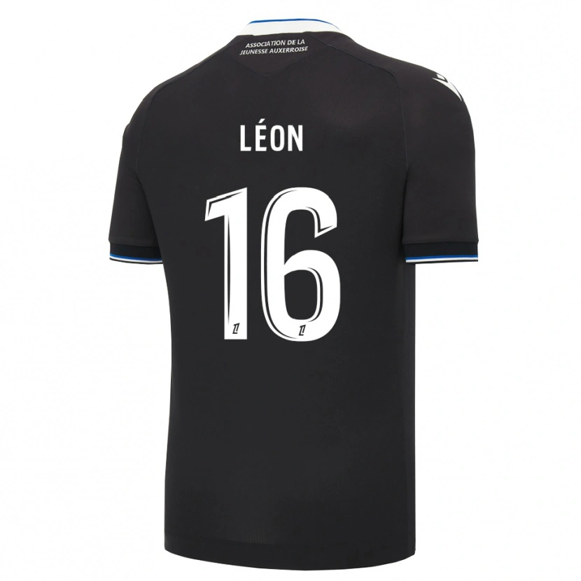 Danxen Dames Donovan Léon #16 Zwart Blauw Wit Uitshirt Uittenue 2026/27 T-Shirt België