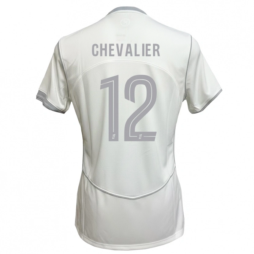 Danxen Dames Lucas Chevalier #12 Wit Grijs Uitshirt Uittenue 2026/27 T-Shirt België