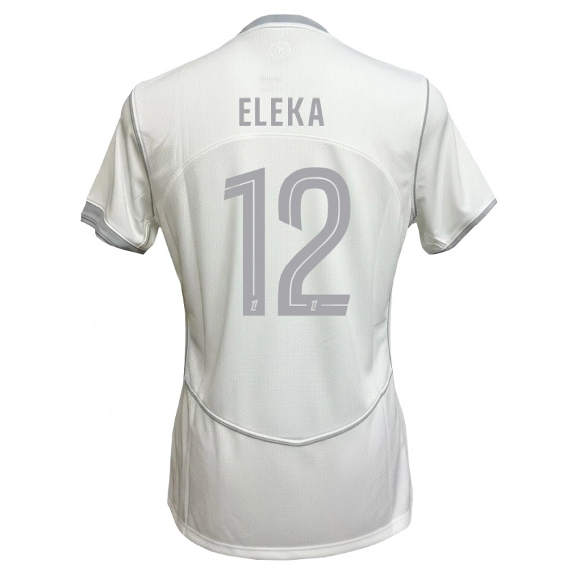 Danxen Dames Nathan Eleka #12 Wit Grijs Uitshirt Uittenue 2026/27 T-Shirt België