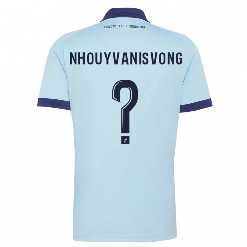 Danxen Dames Andy Nhouyvanisvong #0 Centaurieblauw Zwart Uitshirt Uittenue 2026/27 T-Shirt België