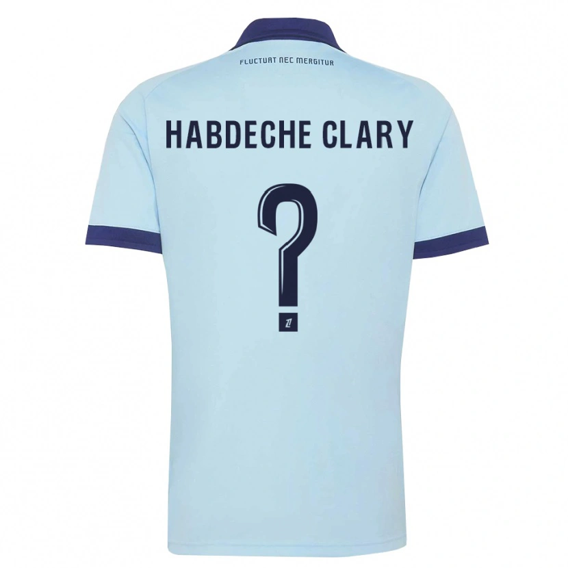 Danxen Dames Yanis Habdeche Clary #0 Centaurieblauw Zwart Uitshirt Uittenue 2026/27 T-Shirt België
