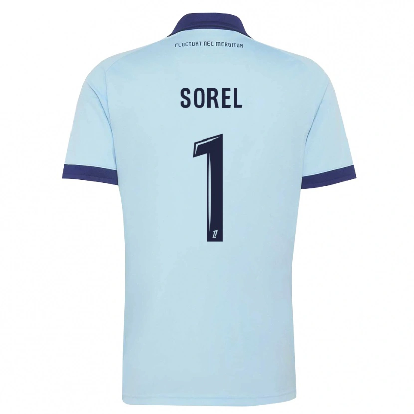 Danxen Dames Sacha Sorel #1 Centaurieblauw Zwart Uitshirt Uittenue 2026/27 T-Shirt België