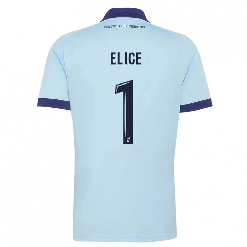 Danxen Dames Rafael Elice #1 Centaurieblauw Zwart Uitshirt Uittenue 2026/27 T-Shirt België