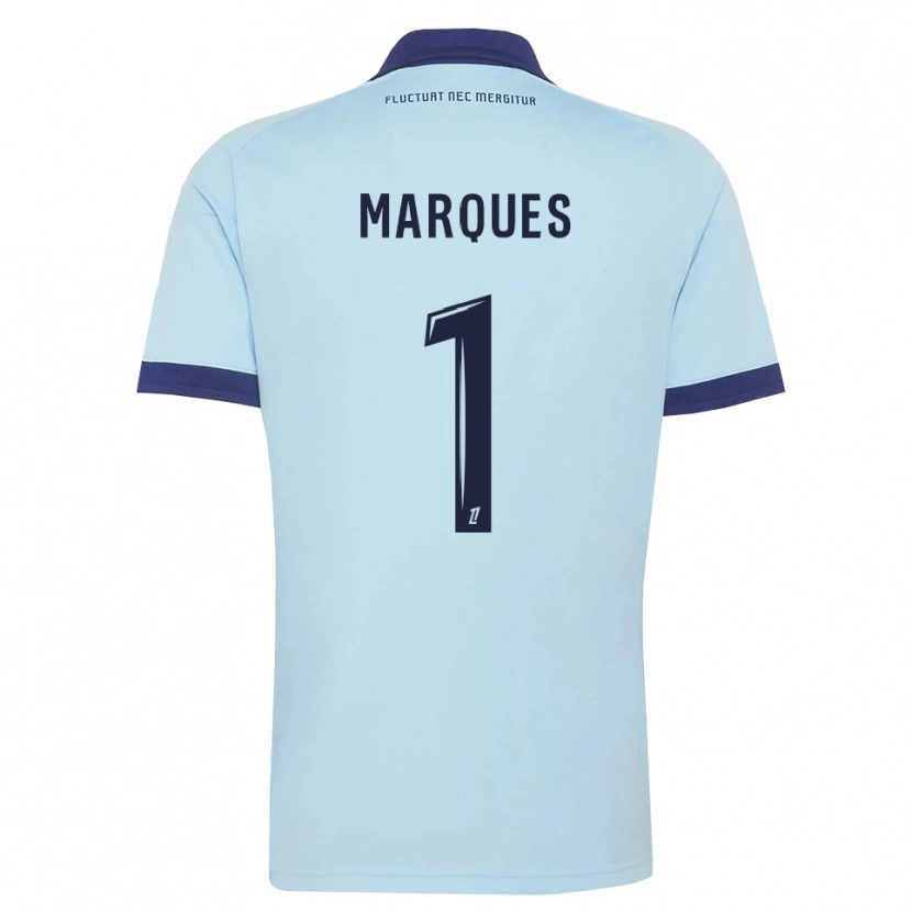 Danxen Dames Inès Marques #1 Centaurieblauw Zwart Uitshirt Uittenue 2026/27 T-Shirt België