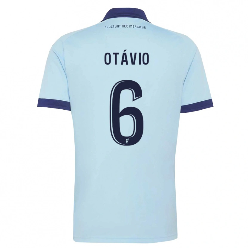 Danxen Dames Otávio Ataíde Da Silva #6 Centaurieblauw Zwart Uitshirt Uittenue 2026/27 T-Shirt België