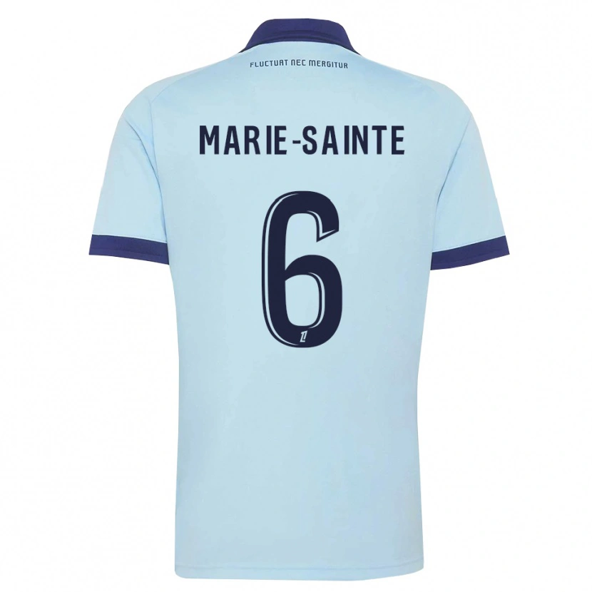 Danxen Dames Andrew Marie-Sainte #6 Centaurieblauw Zwart Uitshirt Uittenue 2026/27 T-Shirt België